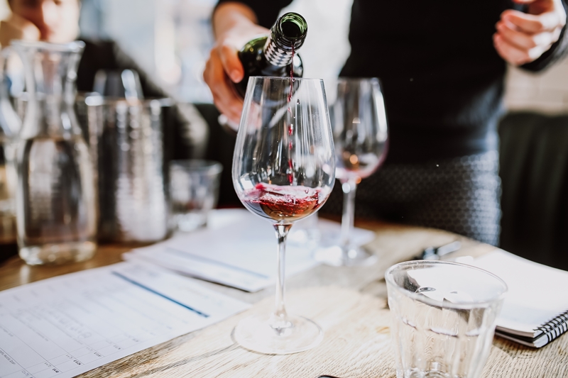 corporate event semi-private dining room J.Baldwin's